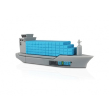 Custom made powerbank in vorm van vrachtschip - Topgiving