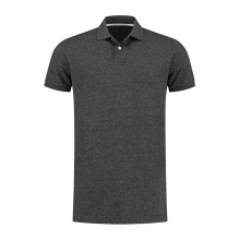 L&S Heather Mix Polo Short Sleeves Unisex - Topgiving