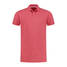 L&S Heather Mix Polo Short Sleeves Unisex - Topgiving