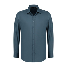 L&S Shirt Poplin mix LS for him - Topgiving