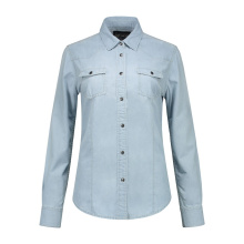 L&S Denim Shirt LS for her - Topgiving