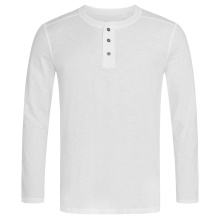 Stedman T-shirt Henley Shawn LS for him - Topgiving