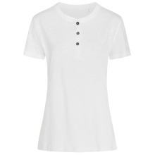 Stedman T-shirt Henley Sharon SS for her - Topgiving