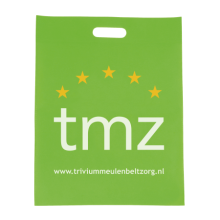 Non woven tas uitgestanst handvat - Topgiving