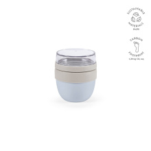 Maaltijdbeker gerecycled roestvrij staal 580 ml - Topgiving