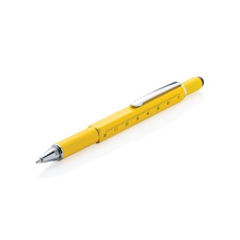 5-in-1 aluminium toolpen - Topgiving