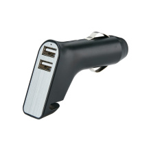 Veiligheids autolader met 2 USB poorten - Topgiving