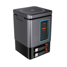 Urban Vitamin Sacramento 105W GaN lader, uittrekbare kabels - Topgiving