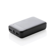 RCS standaard recycled plastic 10.000 mAh powerbank - Topgiving