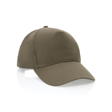 Impact AWARE™ 5 panel 190gr gerecycled katoenen cap - Topgiving