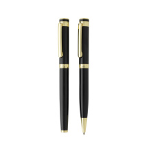 Swiss Peak Luca RCS recycled brass deluxe pen set - Topgiving