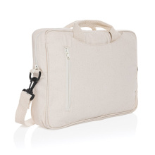 Laluka AWARE™ gerecyclede katoenen 15,4 inch laptoptas - Topgiving