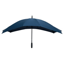 Falcone - Duo paraplu - Handopening - Windproof -  148 cm - Marine blauw - Topgiving
