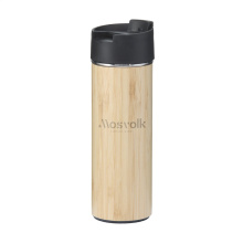 Sakura 360 ml bamboe thermosfles/thermosbeker - Topgiving