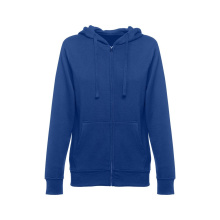 Hooded sweatshirt voor vrouwen met volledige rits - Topgiving