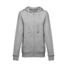 Hooded sweatshirt voor vrouwen met volledige rits - Topgiving