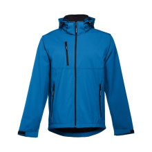 Softshell voor mannen met afneembare capuchon - Topgiving