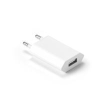 USB-A voedingsadapter gemaakt van gerecycled ABS (100% rABS) - Topgiving