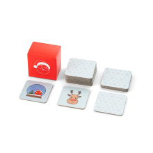 Memoryspel van 20 stukjes met kerstfiguren, licht en gemakkelijk mee te nemen - Topgiving