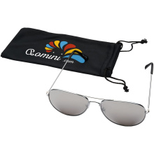 Aviator zonnebril met gekleurde spiegelglazen - Topgiving