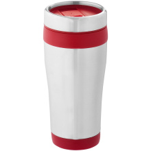 Elwood 410 ml geïsoleerde beker van RCS-gecertificeerd gerecycled roestvrij staal  - Topgiving