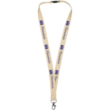 Dylan katoenen lanyard met veiligheidssluiting - Topgiving