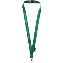 Tom gerecyclede PET lanyard met veiligheidssluiting - Topgiving