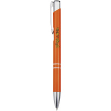 Moneta aluminium balpen (blauwe inkt) - Topgiving