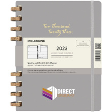 Moleskine 12M XL dagplanner met spiraal en hardcover - Topgiving