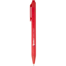 Chartik monochromatische balpen van gerecycled papier met matte afwerking (zwarte inkt) - Topgiving