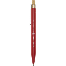 Nooshin balpen van gerecycled aluminium (zwarte inkt) - Topgiving