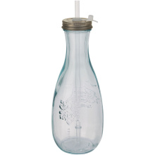 Polpa gerecyclede glazen fles met rietje - Topgiving