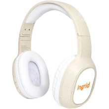 Riff Bluetooth®-koptelefoon van tarwestro met microfoon - Topgiving