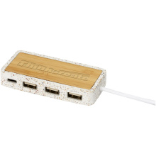 Terrazzo USB 2.0 hub - Topgiving