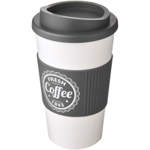 Americano® 350 ml geïsoleerde beker met grip - Topgiving