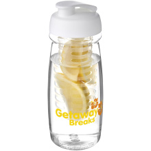 H2O Active® Pulse 600 ml sportfles en infuser met flipcapdeksel - Topgiving