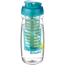 H2O Active® Pulse 600 ml sportfles en infuser met flipcapdeksel - Topgiving