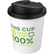 Americano® Espresso 250 ml gerecyclede beker met knoeibestendig deksel  - Topgiving