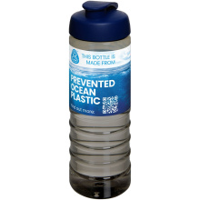 H2O Active® Eco Treble 750 ml drinkfles met klapdeksel - Topgiving