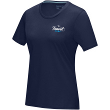 Azurite dames T-shirt met korte mouwen biologisch textiel - Topgiving