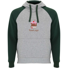 Badet tweekleurige kinderhoodie - Topgiving