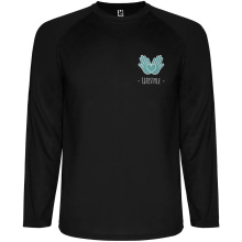 Montecarlo heren sport t-shirt met lange mouwen - Topgiving