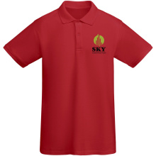 Prince biologisch katoenen herenpolo met korte mouwen - Topgiving