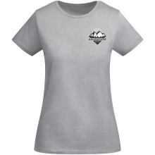 Breda biologisch katoenen dames T-shirt met korte mouwen - Topgiving
