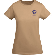 Breda biologisch katoenen dames T-shirt met korte mouwen - Topgiving