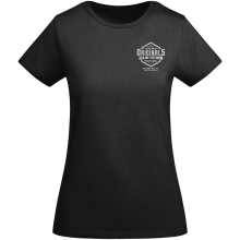 Breda biologisch katoenen dames T-shirt met korte mouwen - Topgiving