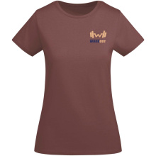 Breda biologisch katoenen dames T-shirt met korte mouwen - Topgiving