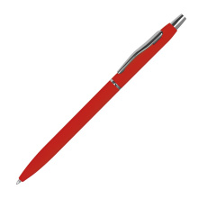 slanke rubbercoated pen - Topgiving