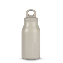 Sagaform Truls stalen fles met handige openklik dop (gerecycled) 500 ml - Topgiving