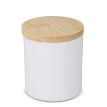 Bhakti plantaardige geurkaars in gerecycled aluminium potje - Topgiving